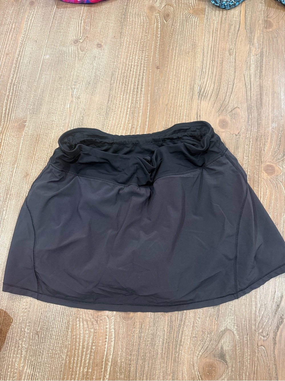 lululemon athletica Black Athletic Skort Size 10 Tall